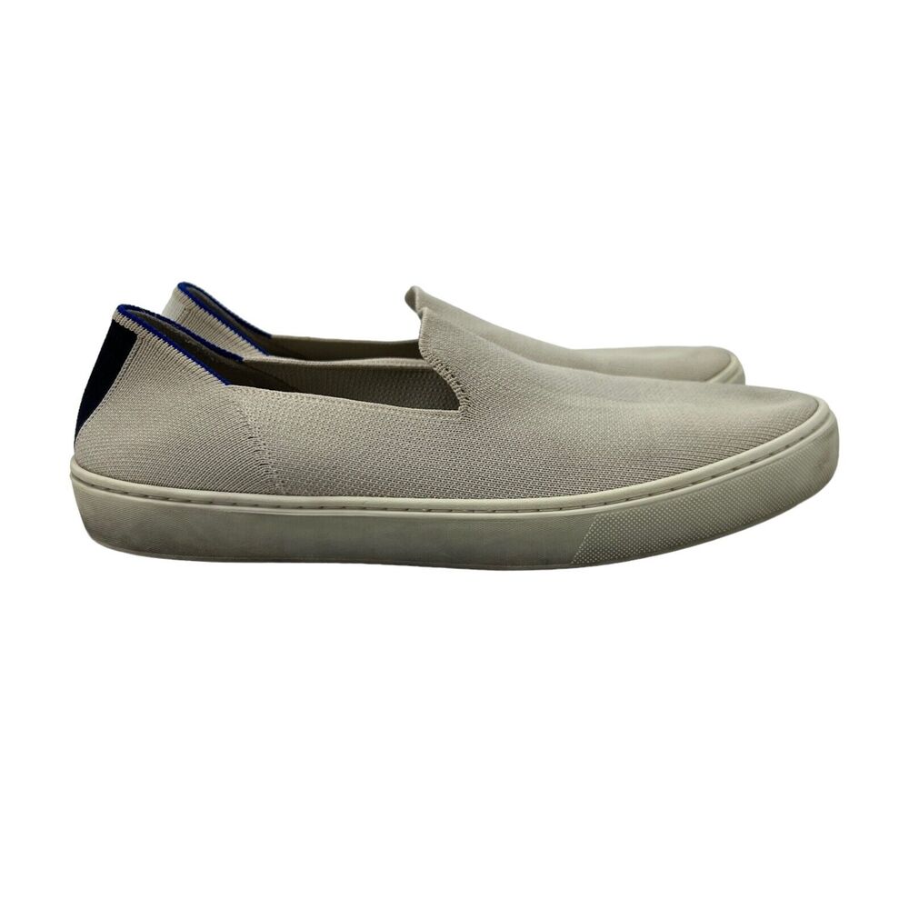 Rothys Shoes Womens 10 The Original Slip On Sneaker Ash Gray Loafer Casual Daily